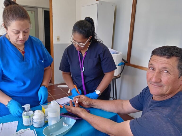 Controles gratuitos realizados entre trabajadores